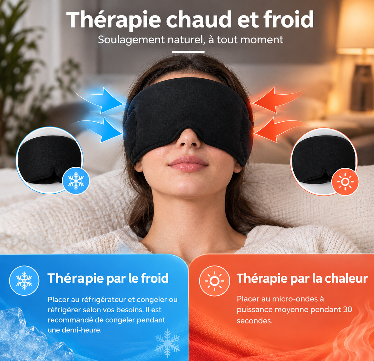 Masque Anti-migraine